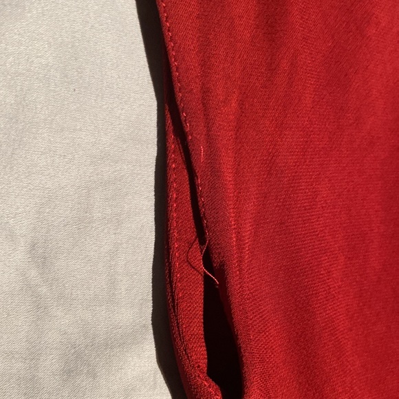 Michael Kors Collection red midi dress - made in Italy size 8 - Picture 7 of 9